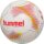 Fußbälle Set 10 x Hummel hmlPRECISION LIGHT 290  WHITE/RED/YELLOW 3 im Ballnetz