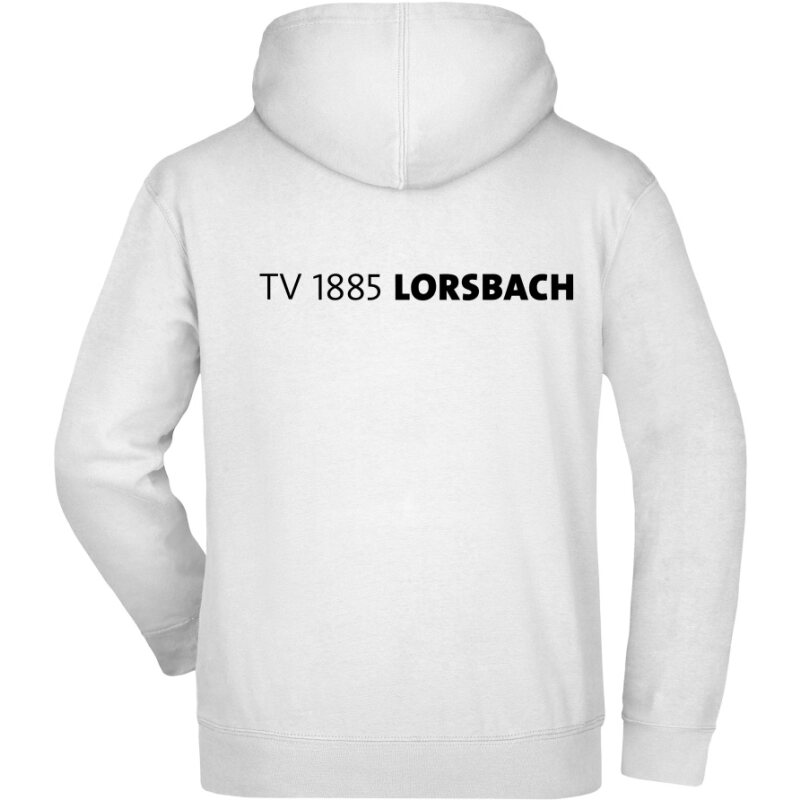 TV 1885 Lorsbach Kapuzensweatshirt weiß