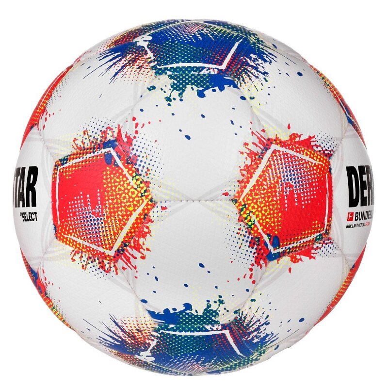 Derbystar Bundesliga Brillant Replica S-Light v25 Gr.3 Jugendball weiss-blau-rot