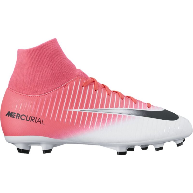 Nike Jr. Mercurial Victory VI Dynamic Fit FG  pink/wei&szlig; 33