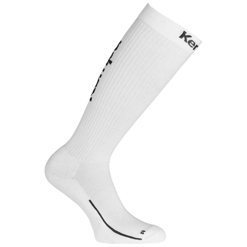 Kempa Socken Lang weiß/schwarz 31-35