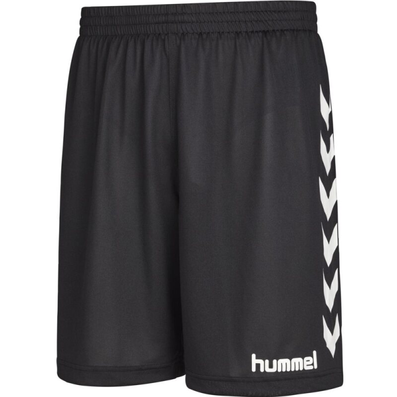 Hummel ESSENTIAL GK SHORTS Leichte, atmungsaktive Basic Torwart-Shorts BLACK 116-128