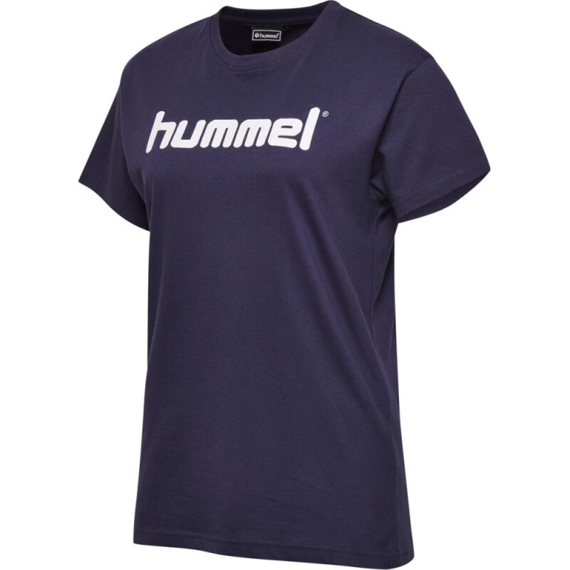 Hummel hmlGo Damen Logo Shirt MARINE S (W)