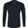 Hummel HML FIRST PERFORMANCE JERSEY L/S Präzisions-Performance-T-Shirt mit langen Ärmeln und Maxi-Flex-Unterarmeinsätzen BLACK S