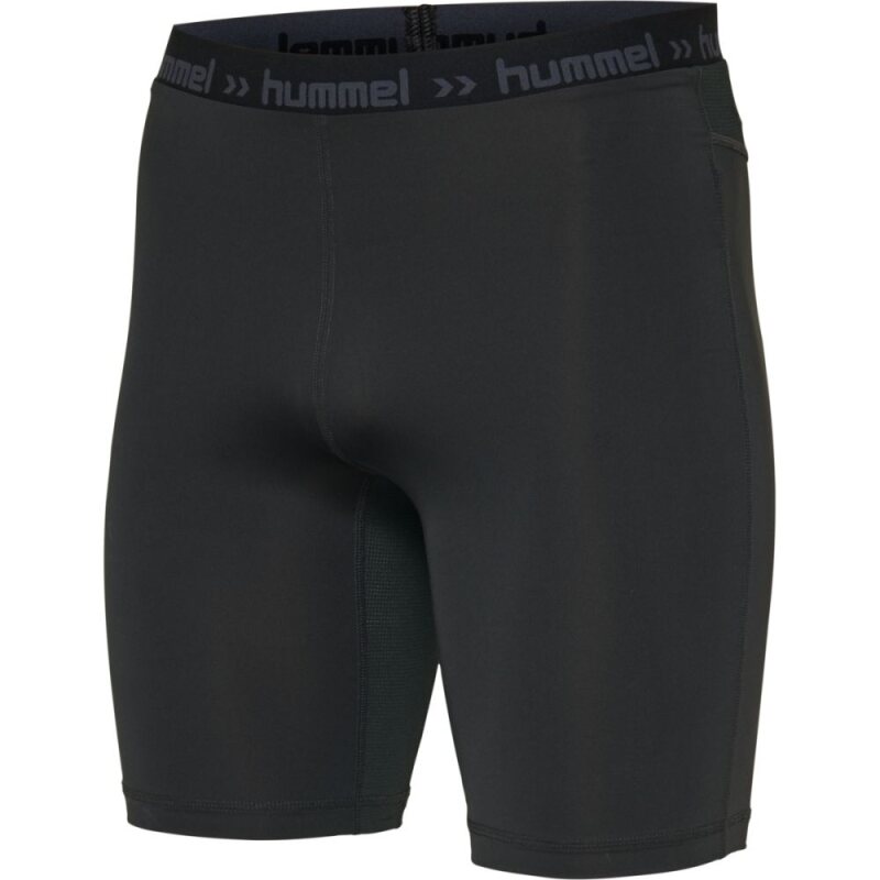Hummel HML FIRST PERFORMAN KIDS TIG SHORTS Null-Widerstands-Shorts mit Maxi-Flex-Eins&auml;tzen BLACK 140