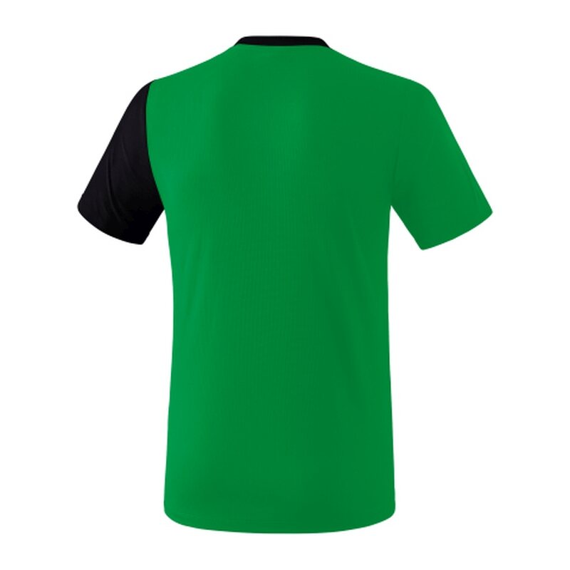 Erima 5-C T-Shirt Erwachsene smaragd/schwarz/wei&szlig; M
