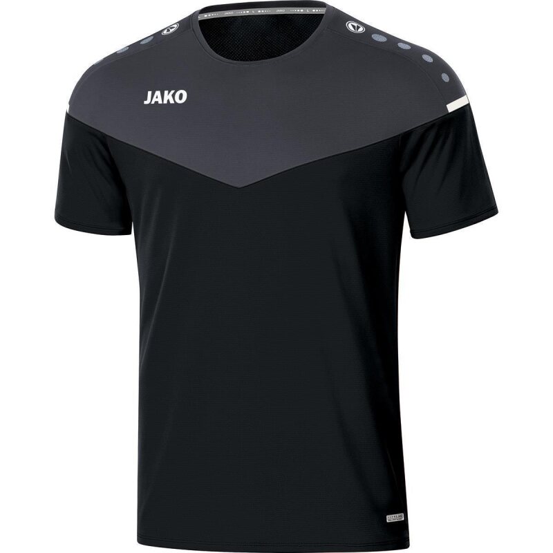JAKO T-Shirt Champ 2.0 schwarz/anthrazit L