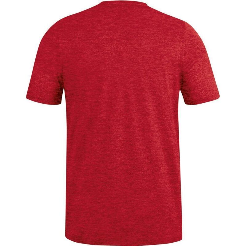 JAKO T-Shirt Premium Basics rot meliert 36