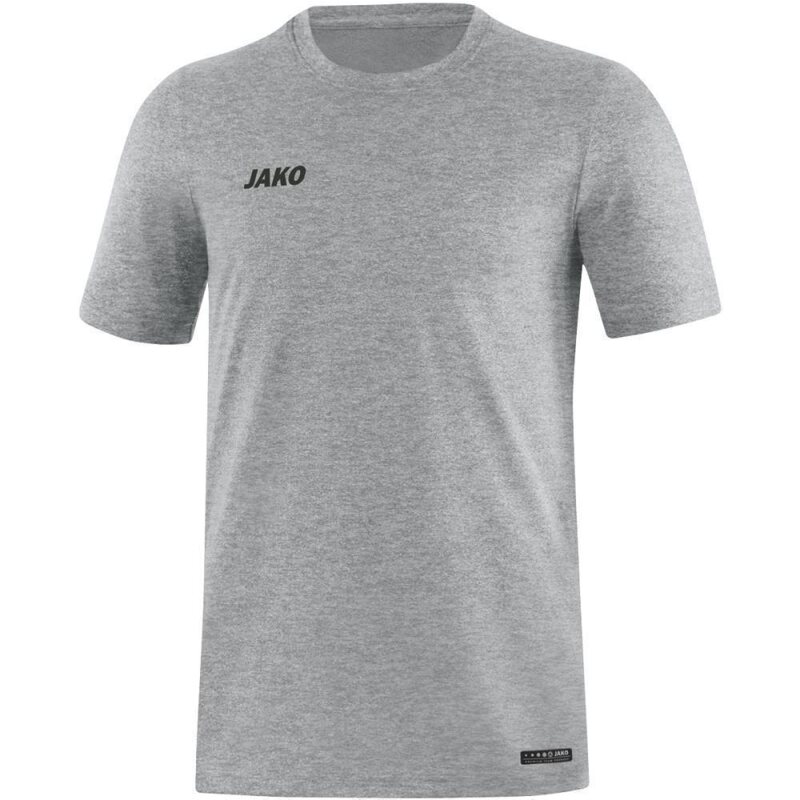 JAKO T-Shirt Premium Basics hellgrau meliert XL