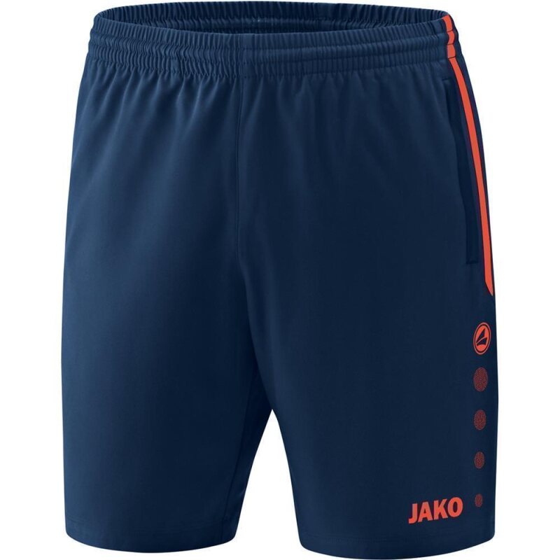 JAKO Short Competition 2.0 navy/flame 128