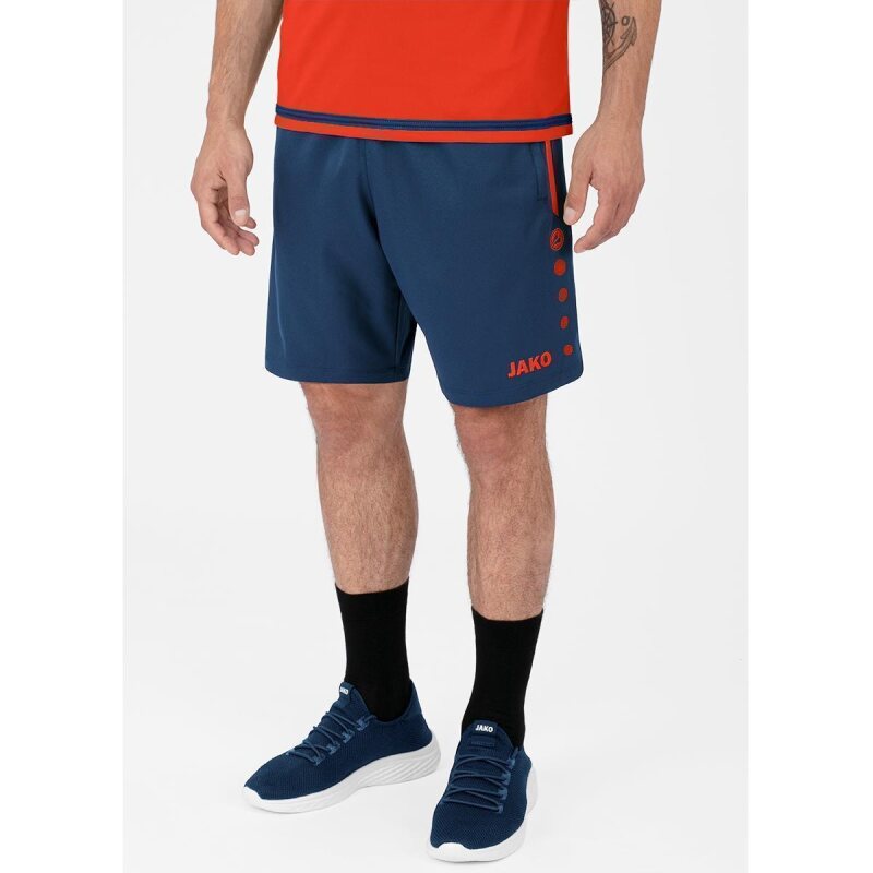 JAKO Short Competition 2.0 navy/flame 140