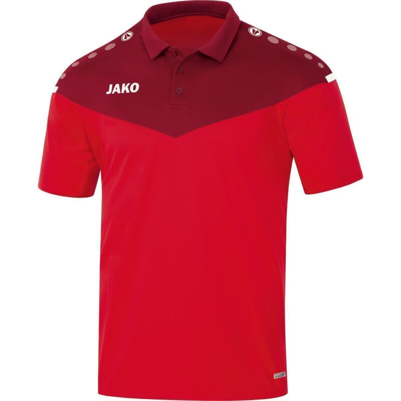 JAKO Polo Champ 2.0 rot/weinrot S