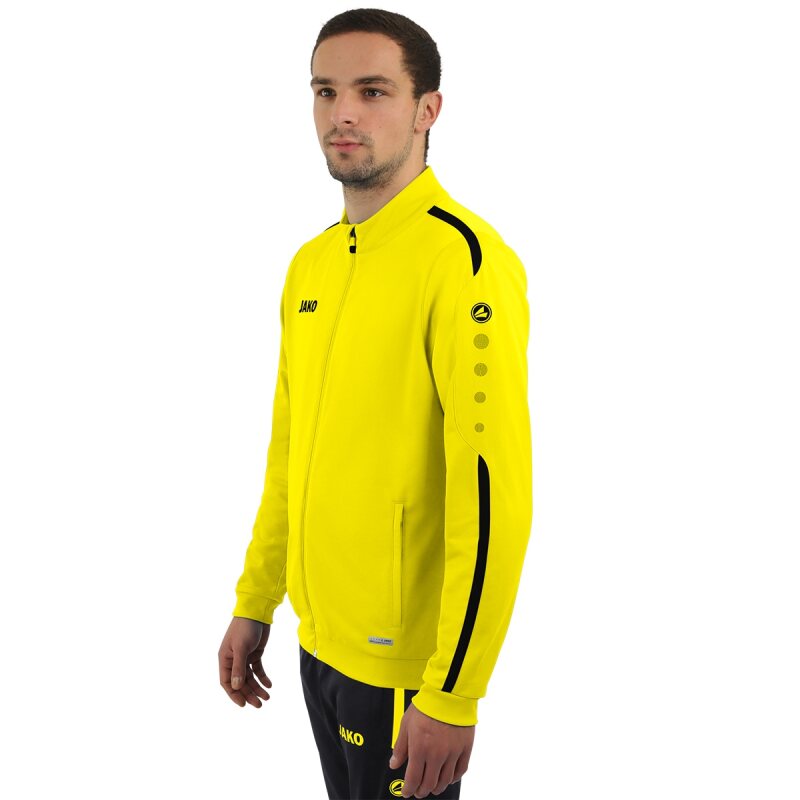 JAKO Polyesterjacke Striker 2.0 neongelb/schwarz 164