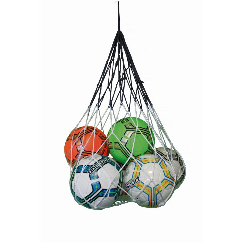 Uhlsport Ballnetz (Für 12 Bälle) weiß/schwarz NOSIZE