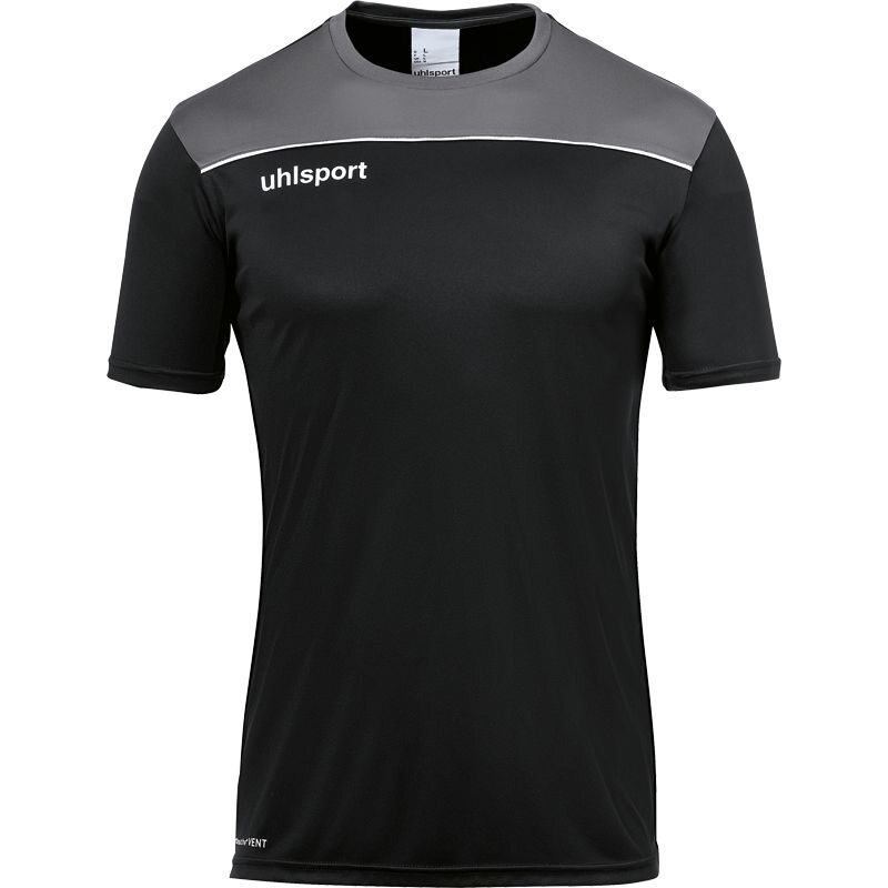 Uhlsport Offense 23 Poly Shirt schwarz/anthra/wei&szlig; 116