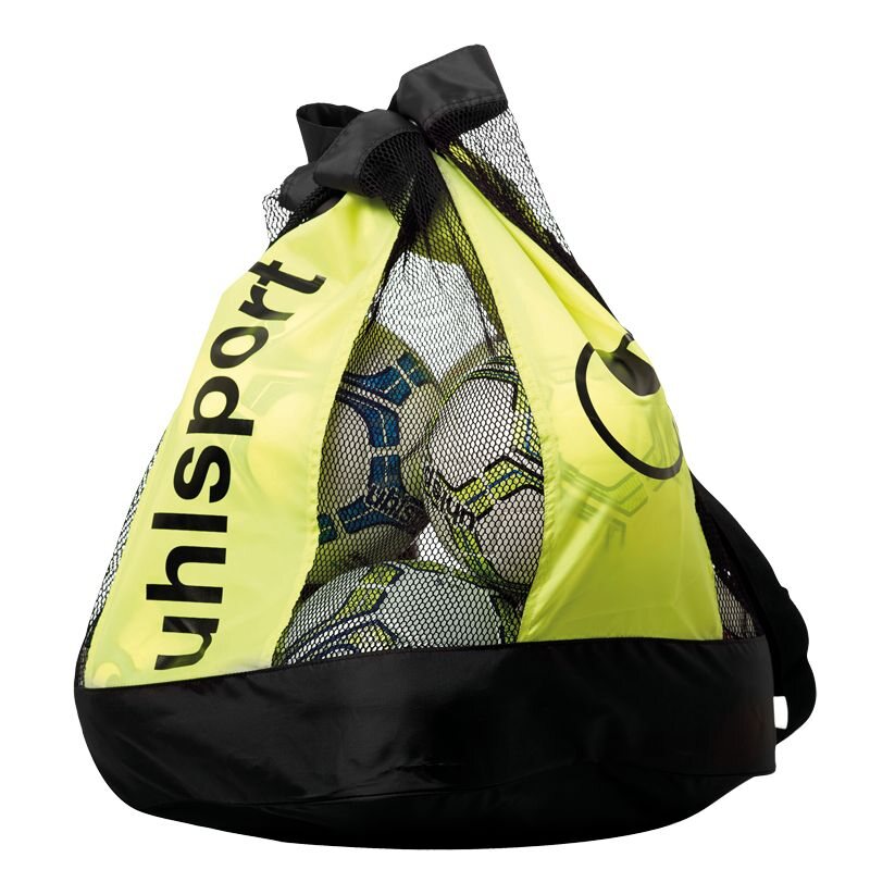 Uhlsport Ballbag (16 Balls) schwarz/fluo gelb NOSIZE