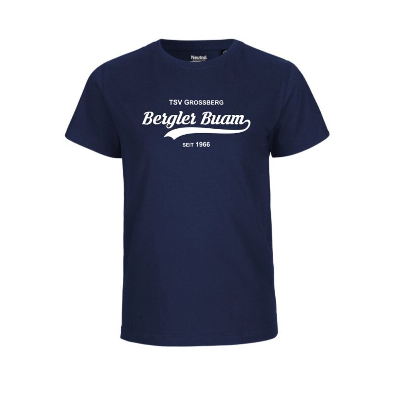 Bergler Kinder Shirt dunkelblau 92/98