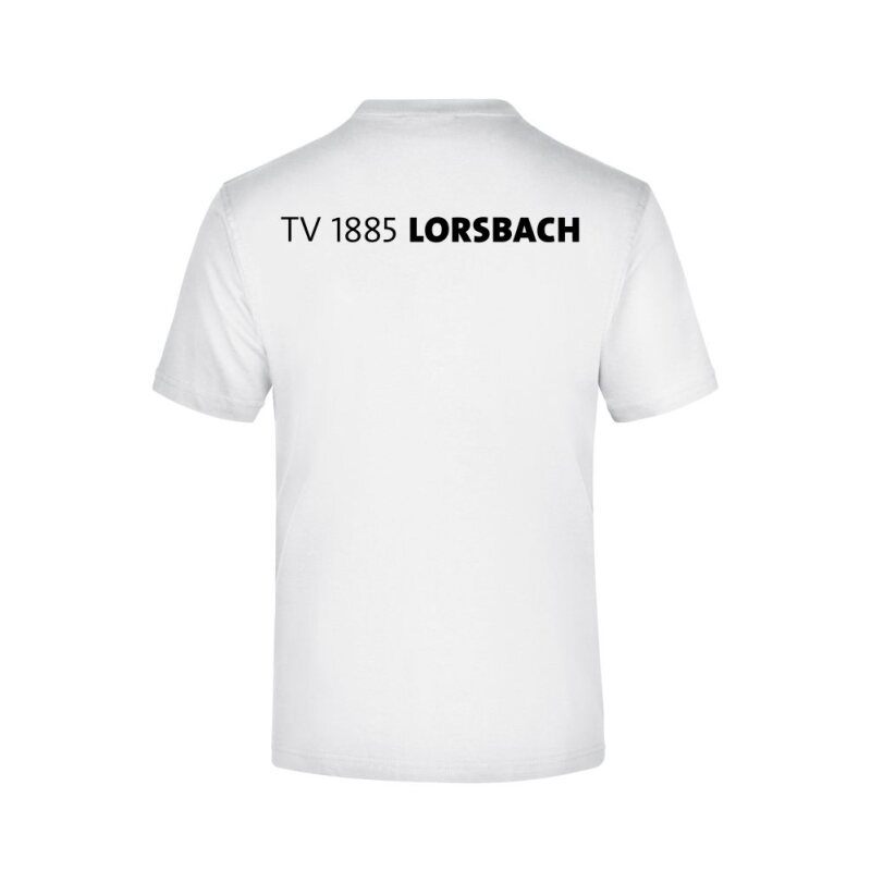 TV 1885 Lorsbach Basic T-Shirt weiß