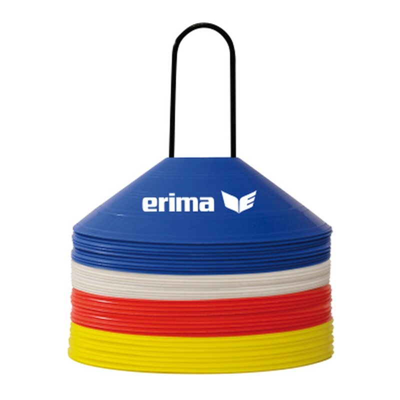 Erima Markierungshütchen Set red/blue/yellow/white 1