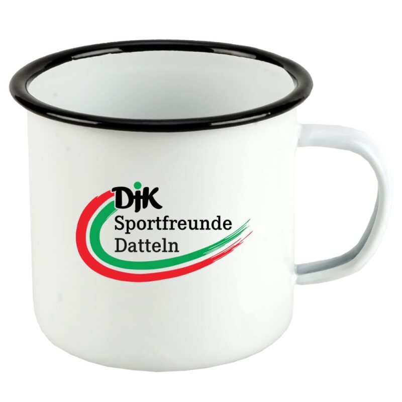 DJK Sportfreunde Datteln Emaille-Tasse