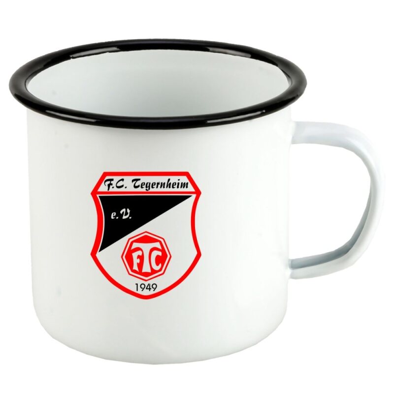 FC Tegernheim Emaille-Tasse 330ml