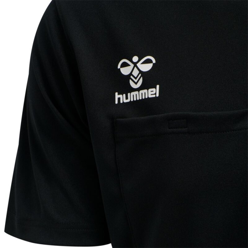 Hummel hmlREFEREE CHEVRON JERSEY S/S Schiedsrichter-T-Shirt BLACK 2XL
