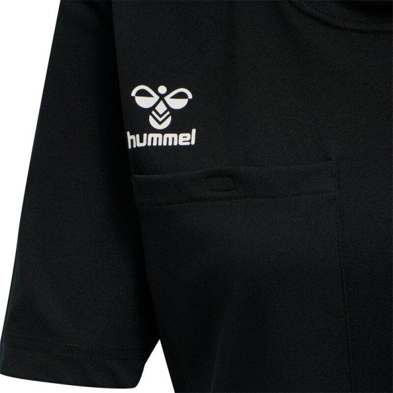 Hummel hmlREFEREE CHEVRON WO  JERSEY S/S Kurz&auml;rmliges Schiedsrichter-T-Shirt BLACK 2XL