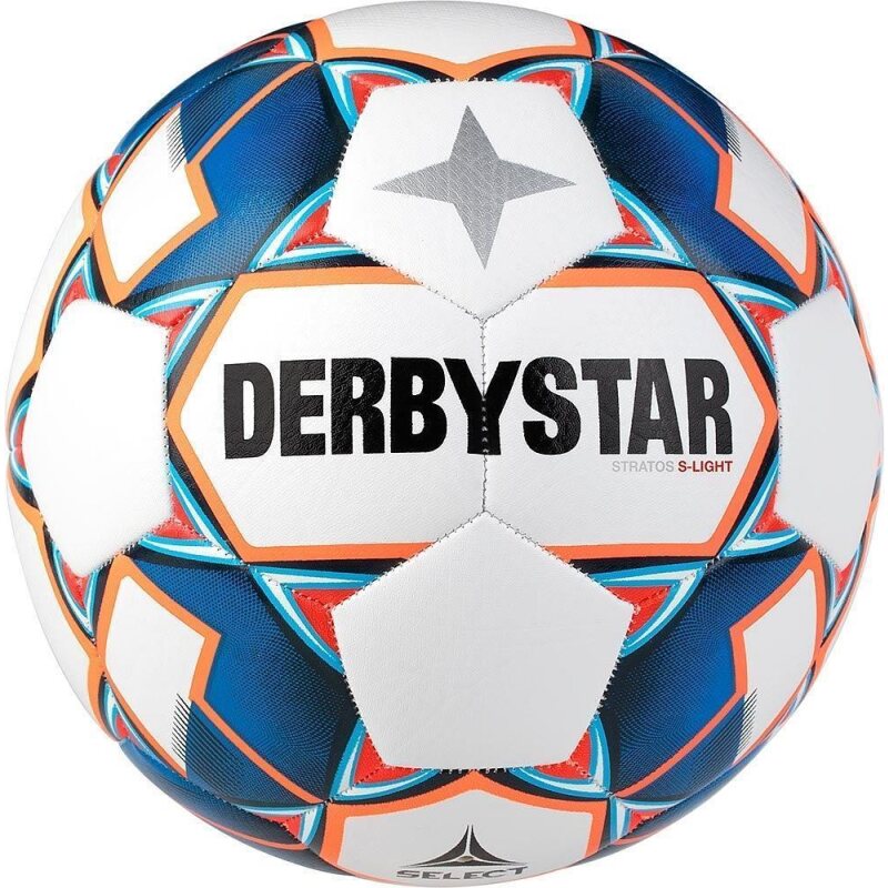 Derbystar Stratos S-Light weiss blau orange 5