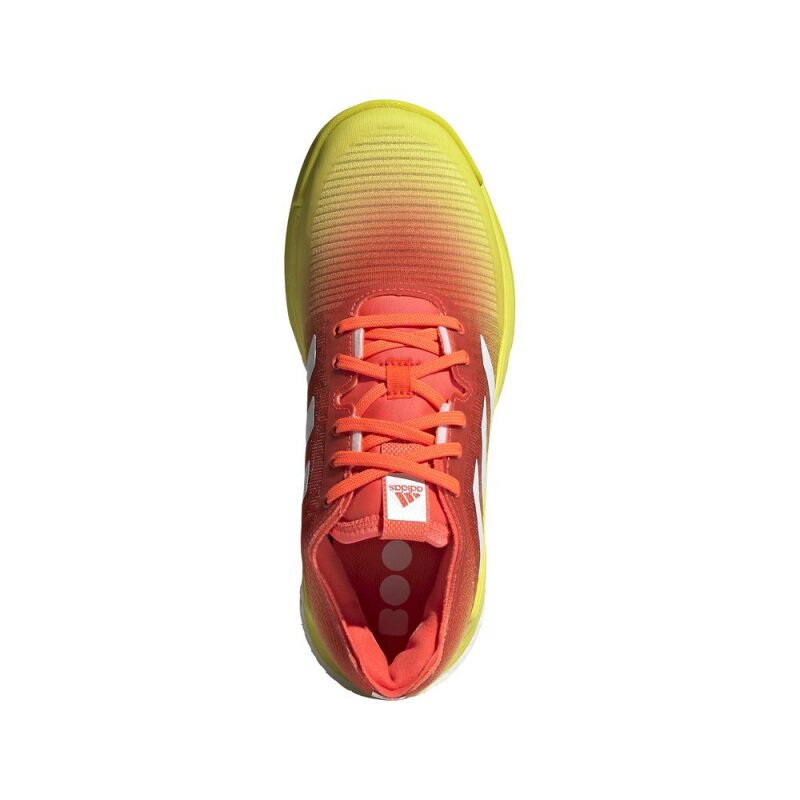 Adidas CrazyFlight Volleyballschuh Damen solar red/ftwr white/acid yellow 38