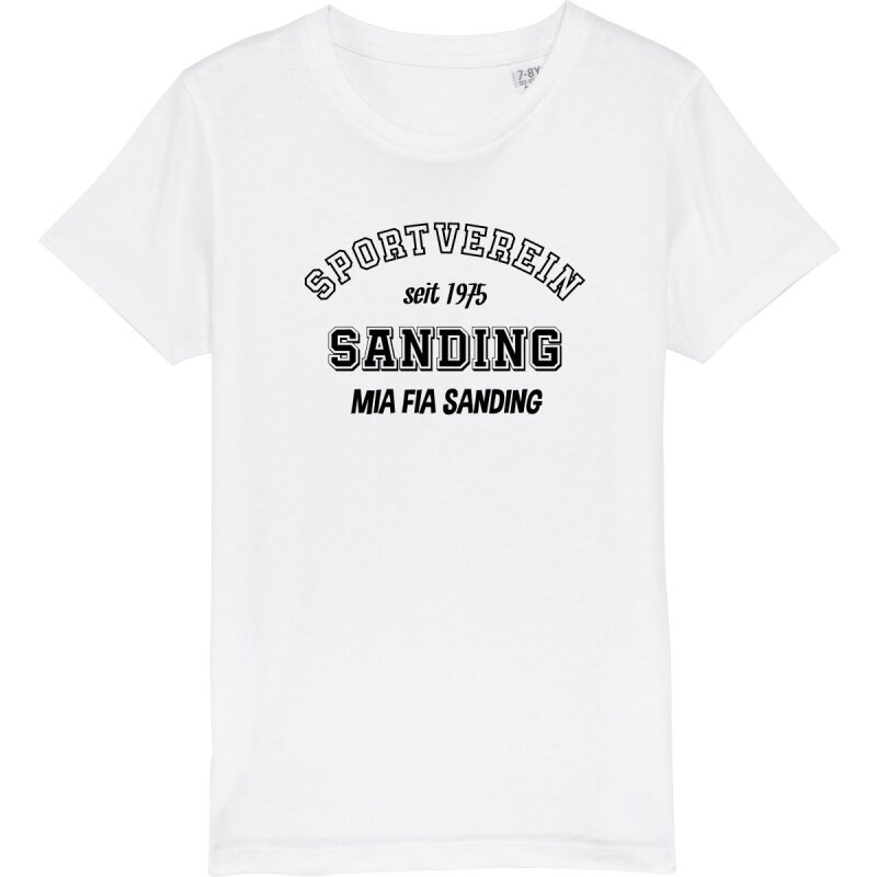 SV Sanding Kinder T-Shirt "Mia fia Sanding" weiß 98-104