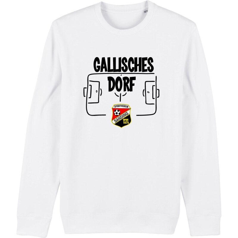 SV Sanding Sweatshirt "Gallisches Dorf" weiß L