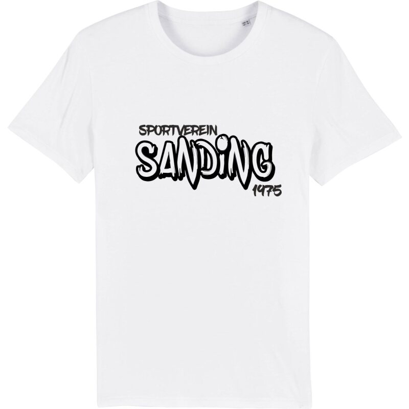 SV Sanding T-Shirt "SV Sanding Graffiti" weiß L