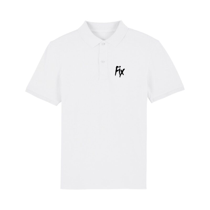 FiX Poloshirt white L