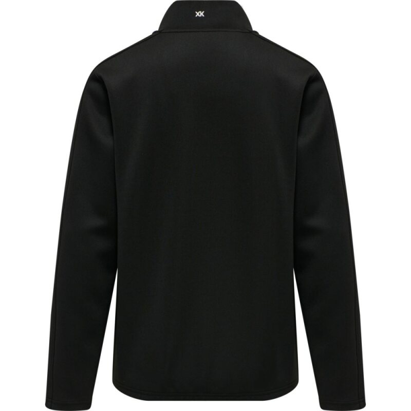 Hummel hmlCORE XK HALF ZIP SWEAT WOMAN Sweatshirt mit halbem Rei&szlig;verschluss BLACK XS