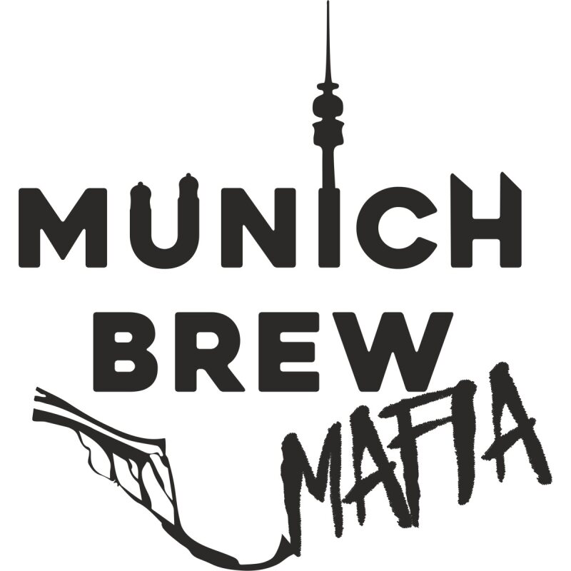Die Zugroasten Sponsor Munich Brew groß Druck schwarz