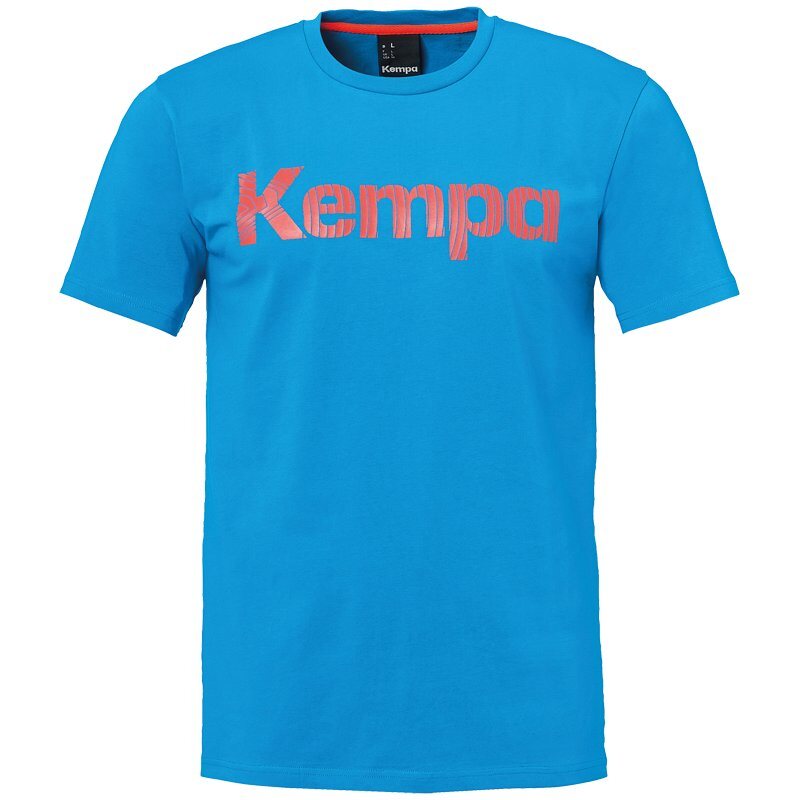 Kempa Graphic T-Shirt kempablau 116
