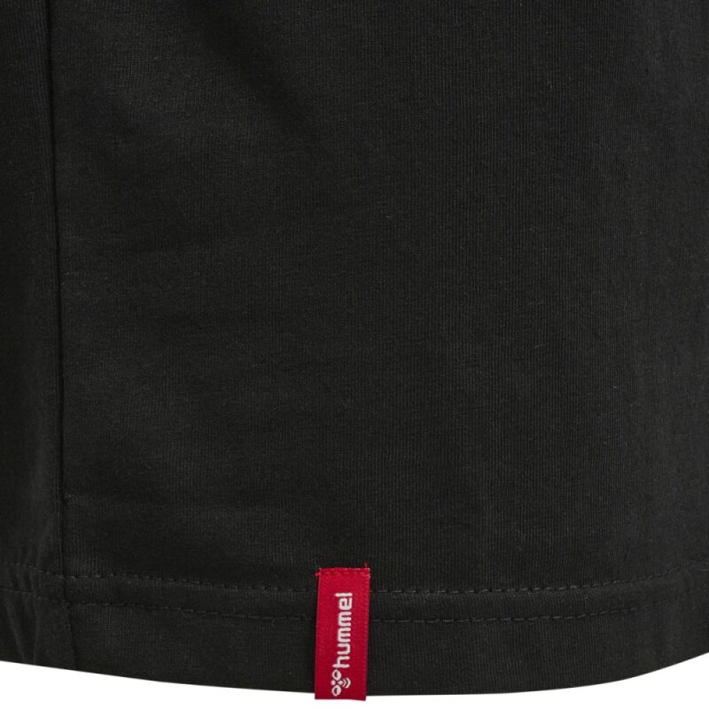 Hummel hmlRED BASIC T-SHIRT S/S KIDS Kurz&auml;rmliges T-Shirt BLACK 116