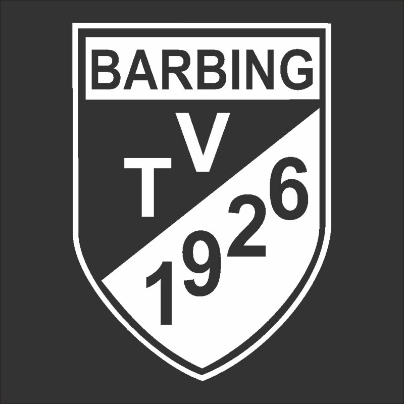 TV Barbing Vereinswappen klein Druck weiß