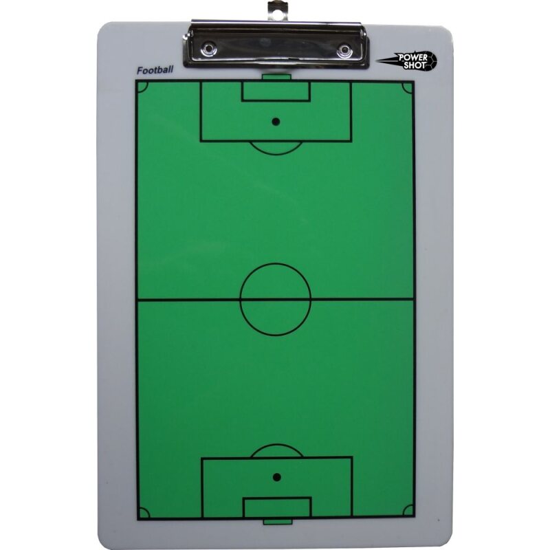 Taktikboard - Taktiktafel - Fußball - Doppelseitig (34 x 23 cm) POWERSHOT®