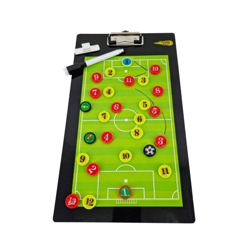 Magnetic tactics board - green pitch