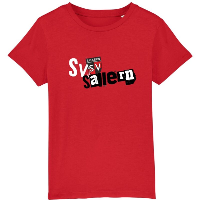 SV Sallern Kinder T-Shirt rot