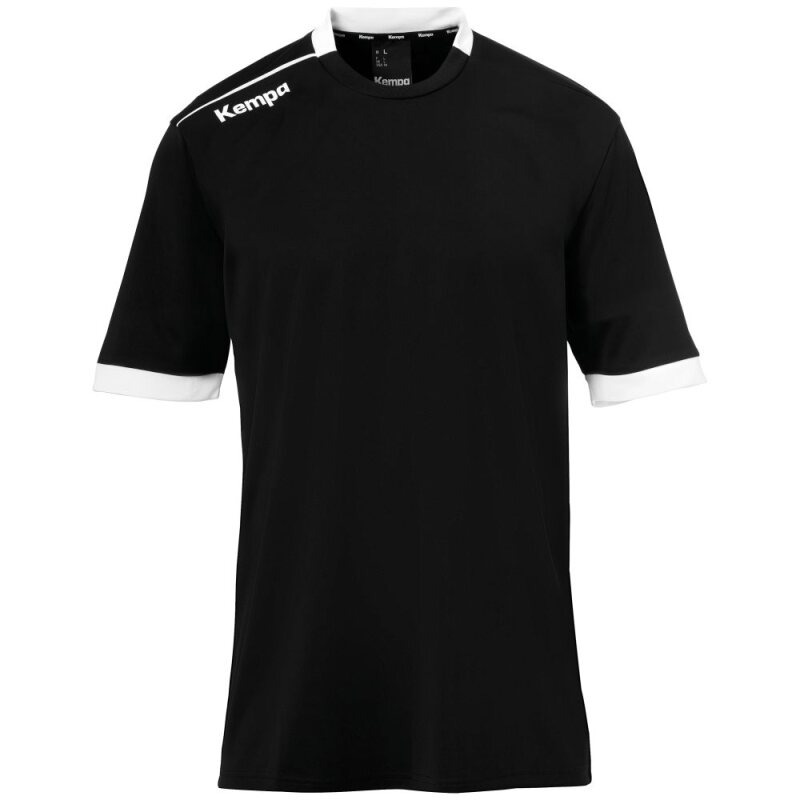 Kempa Player Shooting Shirt schwarz/weiß 116