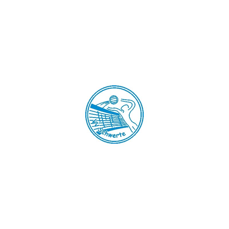 Logo VV Schwerte Brust groß hellblau