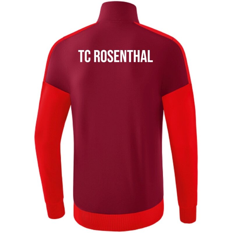 TC Rosenthal Erima Trainingsjacke rot 128