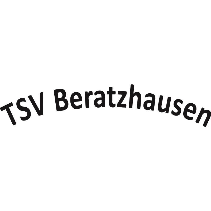 TSV Beratzhausen Vereinsname klein Druck weiß