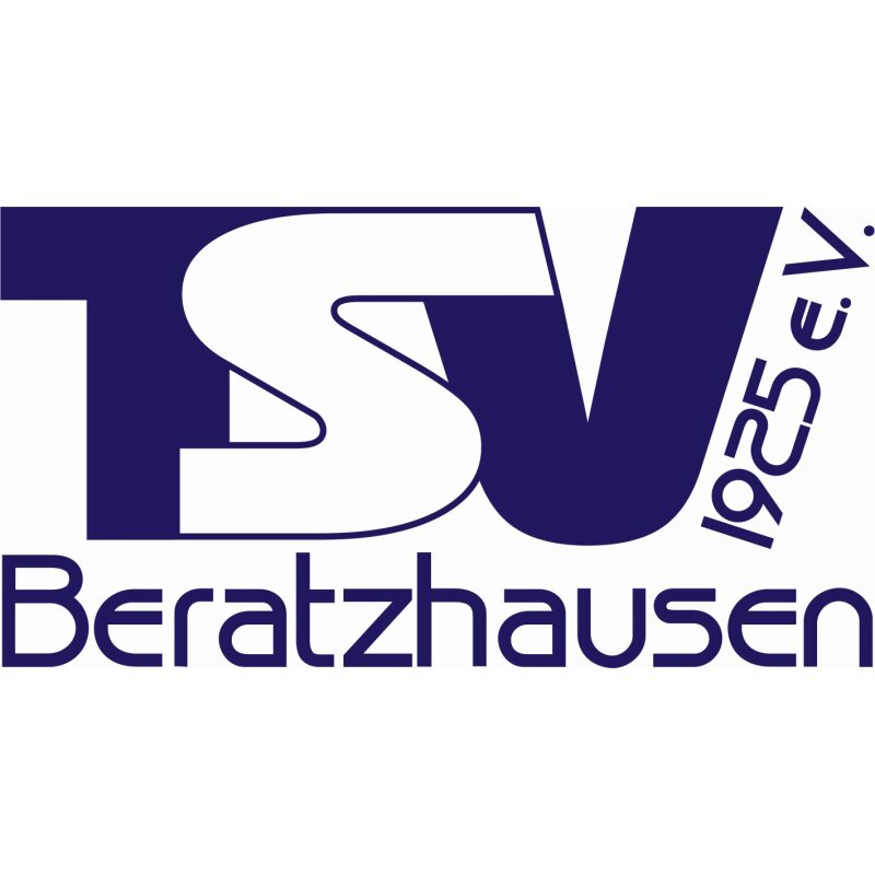 TSV Beratzhausen Vereinswappen klein Stick dunkelblau