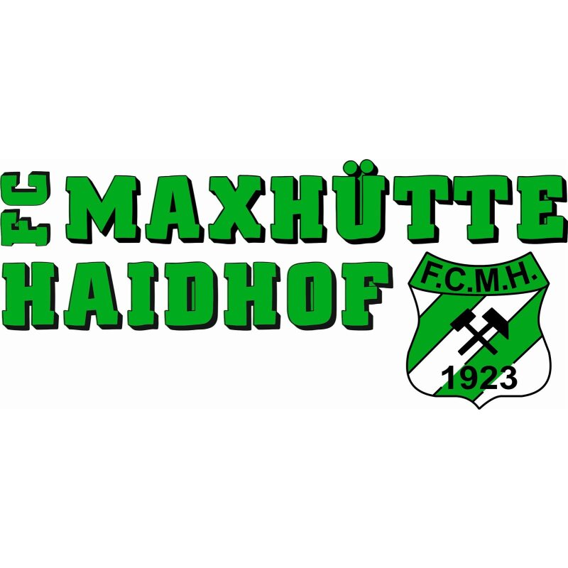 FC Maxhütte-Haidhof Logomotiv mit Schriftzug mittel...
