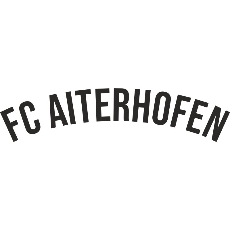 FC Aiterhofen Vereinsname groß Druck weiß