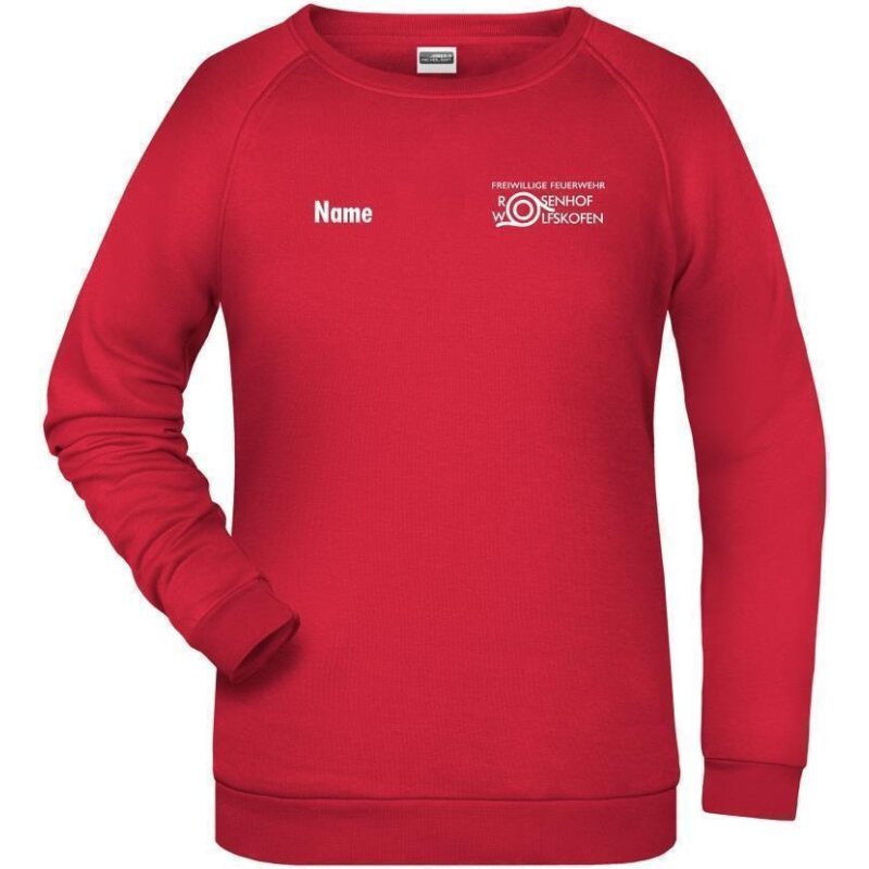 FF Rosenhof Sweatshirt Damen rot XL