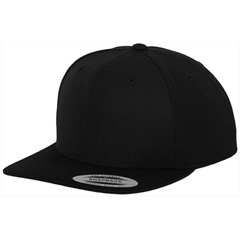 BMC FLEXFIT Classic Snapback Cap schwarz onesize